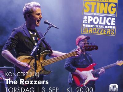 The Rozzers på scenen, tribute til Sting og The Police