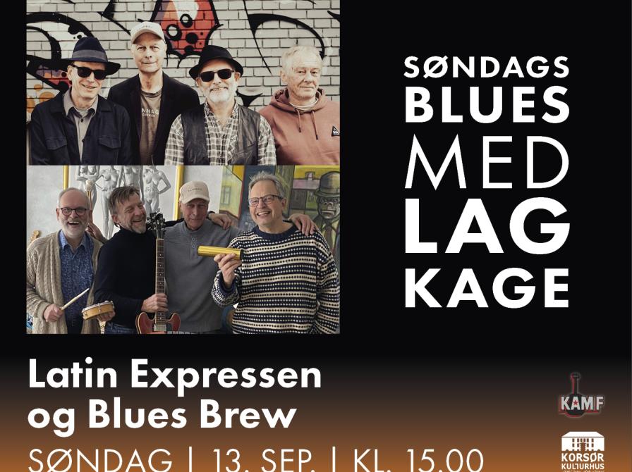 Bandmedlemmer fra Latin Expressen og Blues Brew, Søndagsblues med lagkage